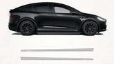 Black car with side mirrors on a white background, featuring AHA Graphics logo.